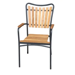 Jeva terrassest til 4 personer - Vlg stolens farve: