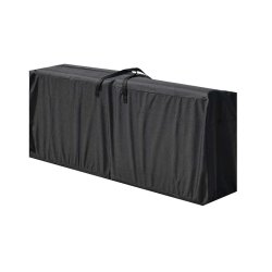 Eksklusivt hyndepose i uv-resistent kraftig sort polyester m. vandtt PVC 130 x 52 x 30 cm