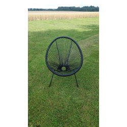 Havestol med trde som sde/ryg - Model: Elisabeth