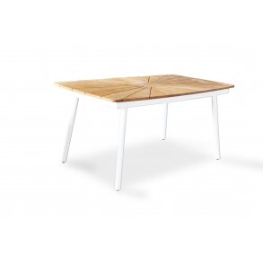 Havebord Eva Magnolia - 90 x 160 cm - vlg bordbens farve