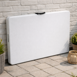 Vejrbestandigt foldebord i plast - v�lg st�rrelse - l�ngde p� 180 cm eller 240 cm!