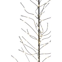 Fornjeligt lystr til indendrs brug med 100 mini LED, batteriboks og timerfunktion 24 x H50 cm.