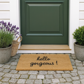 Hello gorgeous! Drmtte i naturfibre - Kokosmtte - Holder til alt slags vejr!