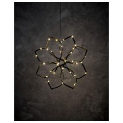 Fortryllende lysblomst batteridrevet indendrs IP20 klassificeret. Til indendrs brug. Vlg str.