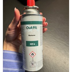 gasd�se til gasblus - hvis str�mmen slukkes - MUST HAVE