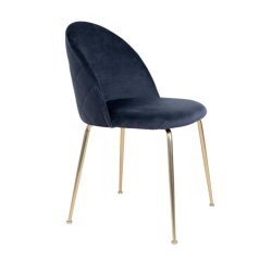 Geneve Spisebordstole i velour - vlg farve