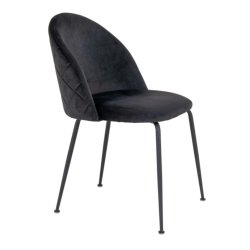 Geneve Spisebordstole i velour - vlg farve