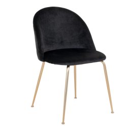 Geneve Spisebordstole i velour - vlg farve