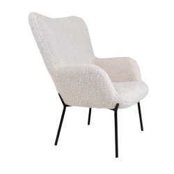 Glasgow Lnestol i kunstigt lammeskind - vlg farve