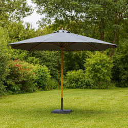L�s rund parasoldug til 8 ribber parasoller 300 cm i diameter - v�lg farve