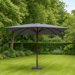 L�se hoffman parasolduge 3x3 meter - v�lg farve