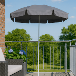 Vandafvisende Altanparasol m/ Tilt - : 180 cm - vlg farve