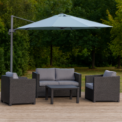 Ls VANDTT Dug til Hngeparasol Bilbao    rund 350 cm . Vlg farve