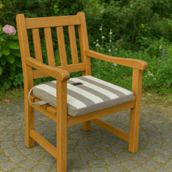 Sdehynde til klapstole Str. 37 x 40 cm. Kan fastgres til stolen med velcrobnd. (Flere Farver)