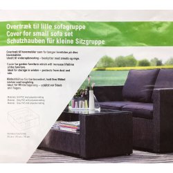 Overtrk til lille sofast  Gr. RESTPARTI - EKSTRA NEDSAT!