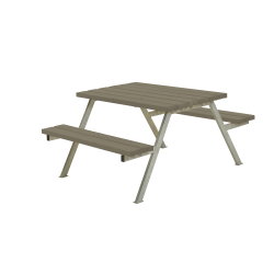 Bordbnkest i grundmalet nletr til 4 personer - vlg farve