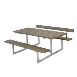 Bordbnkest i tr med et rygln - vlg farve