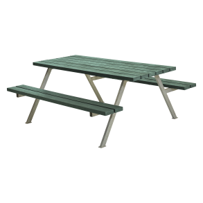 Miljvenligt bordbnkest til 6 personer uden rygln - vlg farve