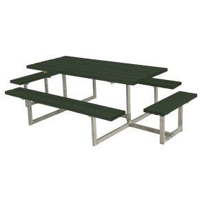 Bordbnkest med ekstra siddepladser i nletr - 8 personer - vlg farve