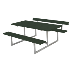 Bordbnkest i tr med et rygln - vlg farve