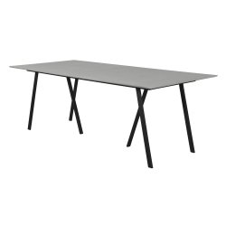 Mikkeline Haves�t - Stilrent havem�bels�t med rummeligt 200 cm Durafit-havebord og 6 havestole med all-weather hynder
