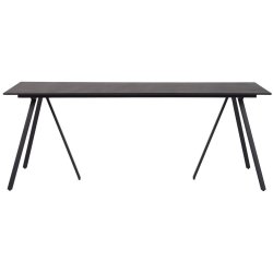 GUSTAV Havebord. Fremstillet i uv-bestykket durafit ( massivt fiberbeton ) med plads til 6-8 pers.