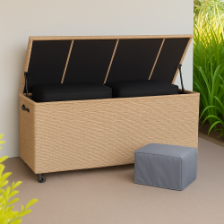 Premium Hyndebokspakke - Hyndeboks 168x 75cm + overtrk - 100% vandtt - UV- bestandig!