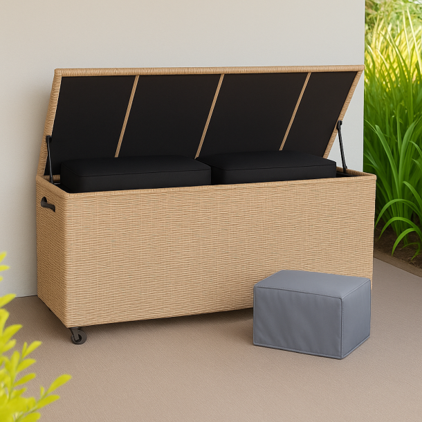 Premium Hyndebokspakke - Hyndeboks 168x 75cm + overtrk - 100% vandtt - UV- bestandig!