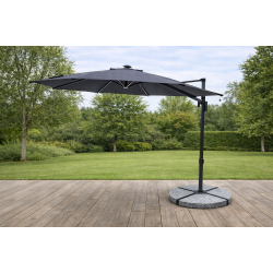 Granitsten f�r h�ngparasoll - set med 4 st