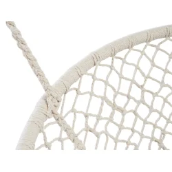 Komfortabel h�ngestol med frynser og st�loph�ng - Belastning op til 120 kg - �81/62 x H128 cm
