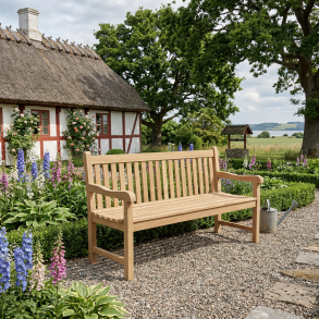 Haveb�nk. 3 personers 150 cm. Silver teak. Java