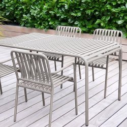 Vedligeholdelsesfrit Havebord 4-6 Personer - 150X90 cm. Model: Haya