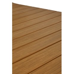 Johan enormt familjeset med utdragbart bord - 8-10 personer - UV-beskyddad polyrotting