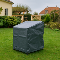 100% vandt�t cover til havestole i gr� - 68x68x105 cm - Passer til 4 stole 