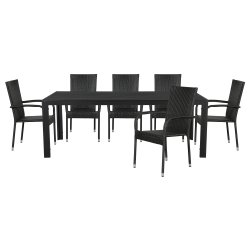 Noah vedligeholdelsesfrit familiest sort (6personers) 