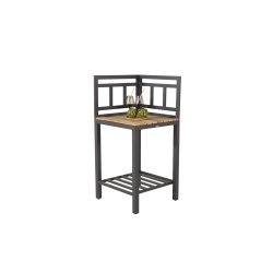 Udendrs kkken hjrnemodul fremstillet i aluminium og teaktr - Model: Mexico