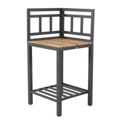 Udendrs kkken hjrnemodul fremstillet i aluminium og teaktr - Model: Mexico