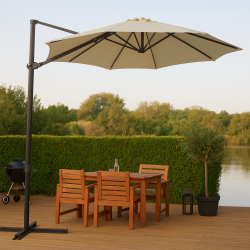 Henriksen Hngeparasol - Fleksibel Skygge med Stil