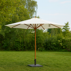 L�s rund parasoldug til 8 ribber parasoller 300 cm i diameter - v�lg farve