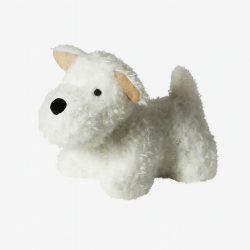 Drstopper plyshund til brnevrelset, kontoret eller andre steder - 100% Polyester- Vlg variant