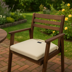 Sdehynde til klapstole Str. 37 x 40 cm. Kan fastgres til stolen med velcrobnd. (Flere Farver)