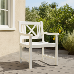 Kronborg Havestol - Hvid