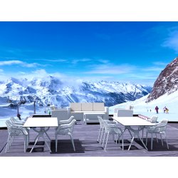 4-pack Air Staplingsstol - vit  