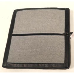 Sdehynde 40x40x5cm i sort eller cognac bffellder - vlg farve