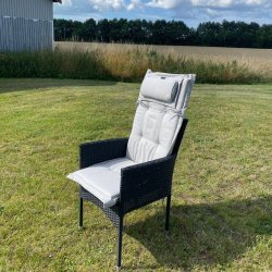 Hynde med nakkepude til positions stol, i olefin