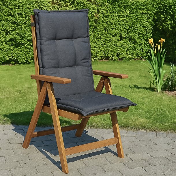 Svart positions ALL-WEATHER dyna i strukturpolyester - modell: BERTRAM