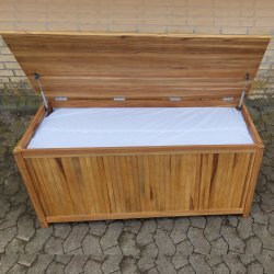 100 % vandtt Boston Hyndeboks inkl. hyndepose. Fremstillet i Luksus Gold Teak