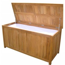 Teak hyndeboks-pakke. Bestr af Boston Hyndeboks i gold teak + 100% vandtt overtrk. 