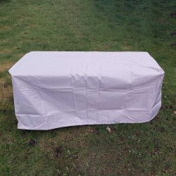 Vandtt overtrk til hyndeboks - 175x80x100cm. Grt