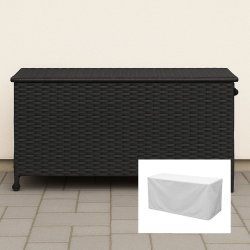  Hyndeboks inkl. overtrk. Pakketilbud Praktisk og stilfuld opbevaring. S kan den st ude hele ret